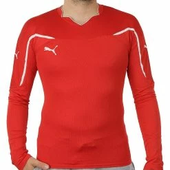 Puma Fußball Trikot LS Shirt Trikot Herren Rot