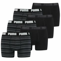 6 Er Pack Puma Boxer Boxershorts Men Herren Unterhose Pant Unterwäsche