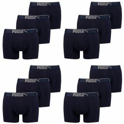 Puma Herren Boxershort Lifestyle Sueded Cotton 12 Er Pack