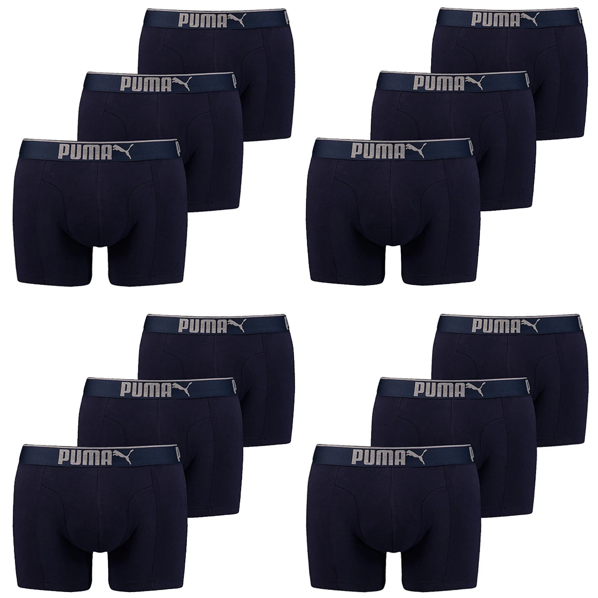 Puma Herren Boxershort Lifestyle Sueded Cotton 12 Er Pack 1 Puma Herren Boxershort Lifestyle Sueded Cotton 12 Er Pack