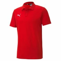 PUMA Herren TeamGOAL 23 Casuals Polo Hemd T-Shirt 656579 Rot