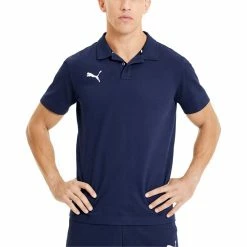PUMA Herren TeamGOAL 23 Casuals Polo Hemd T-Shirt 656579 Dunkelblau -puma shop 26d31ffa3a986048310e0590b3356df4