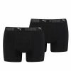PUMA Boxershorts Herren 2er Pack Sport Aus Organischer Baumwolle / Unterwäsche Männer (S - XL)