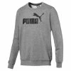 PUMA Essentials Crew Sweat TR Big Logo Herren Sweatshirt Grau 851750 03