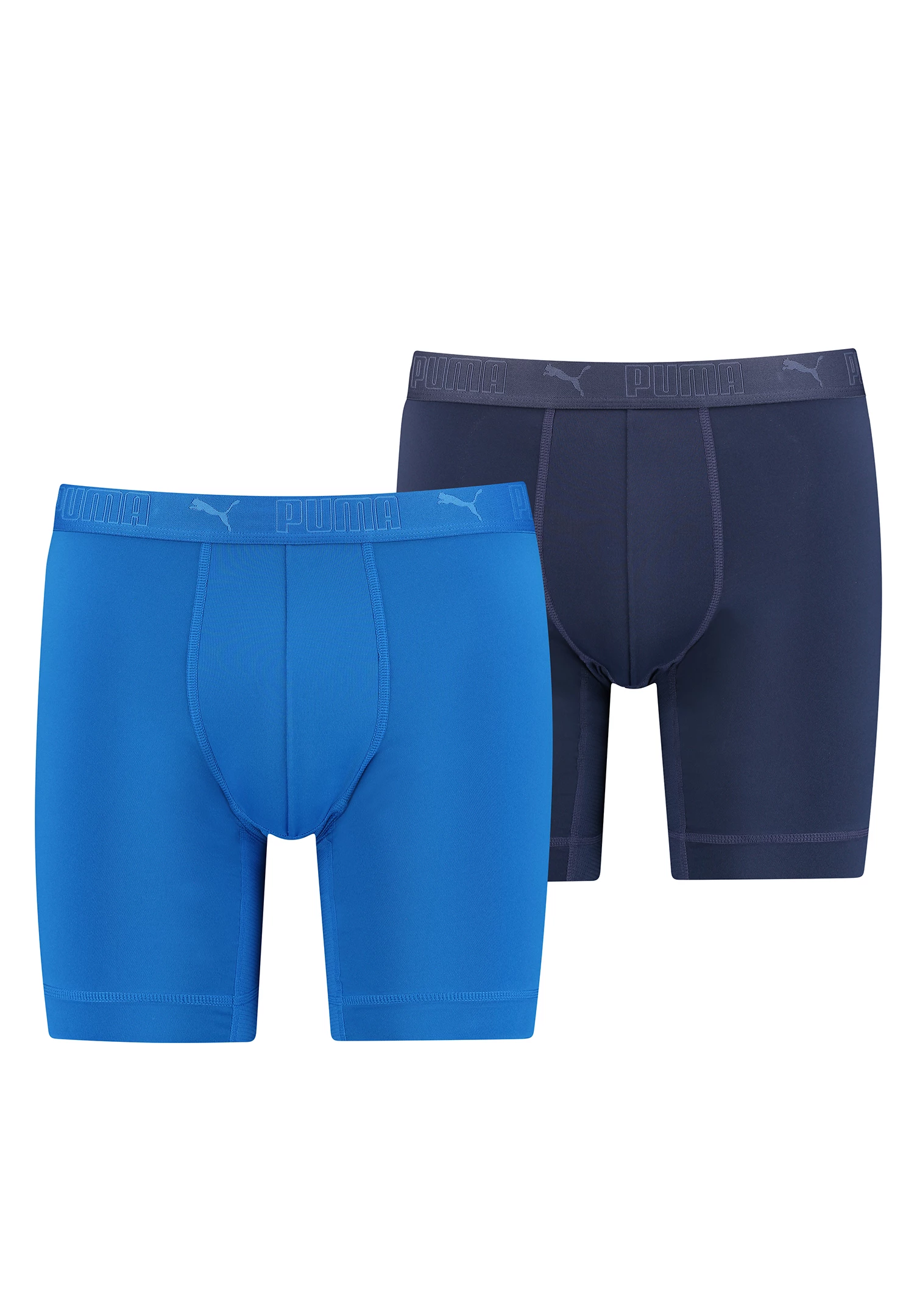 PUMA Lange Boxershorts Herren 2er Pack Sport Mikrofaser + Elastisch / Funktionsunterhosen Männer (S - XL) 1 PUMA Lange Boxershorts Herren 2er Pack Sport Mikrofaser + Elastisch / Funktionsunterhosen Männer (S - XL)