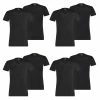 8 Er Pack Puma Basic V Neck T-Shirt Men Herren Unterhemd V-Ausschnitt