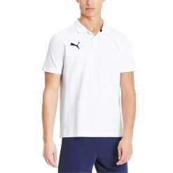 PUMA Herren TeamGOAL 23 Casuals Polo Hemd T-Shirt 656579 Weiß -puma shop 49dea52934a512ab9fb0821c26a9e27b