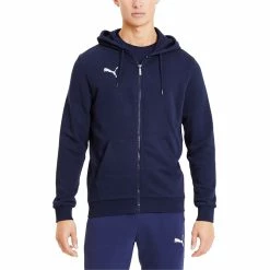 PUMA Herren TeamGOAL 23 Casuals Hooded Jacket Kapuzenjacke 656708 Dunkelblau -puma shop 4fb701e5881788d9a2bd1b0584304c1c