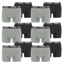 12 Er Pack Puma Boxer Boxershorts Men Herren Unterhose Pant Unterwäsche