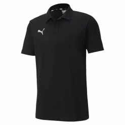PUMA Herren TeamGOAL 23 Casuals Polo Hemd T-Shirt 656579 Schwarz