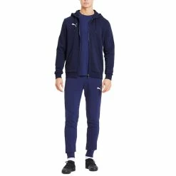 PUMA Herren TeamGOAL 23 Casuals Hooded Jacket Kapuzenjacke 656708 Dunkelblau -puma shop 5ce22a9bdba3e6a31e980dc62586dd2e