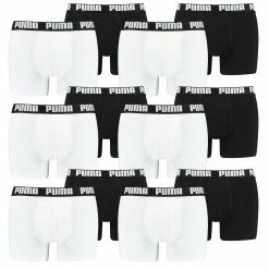 12 Er Pack Puma Boxer Boxershorts Men Herren Unterhose Pant Unterwäsche