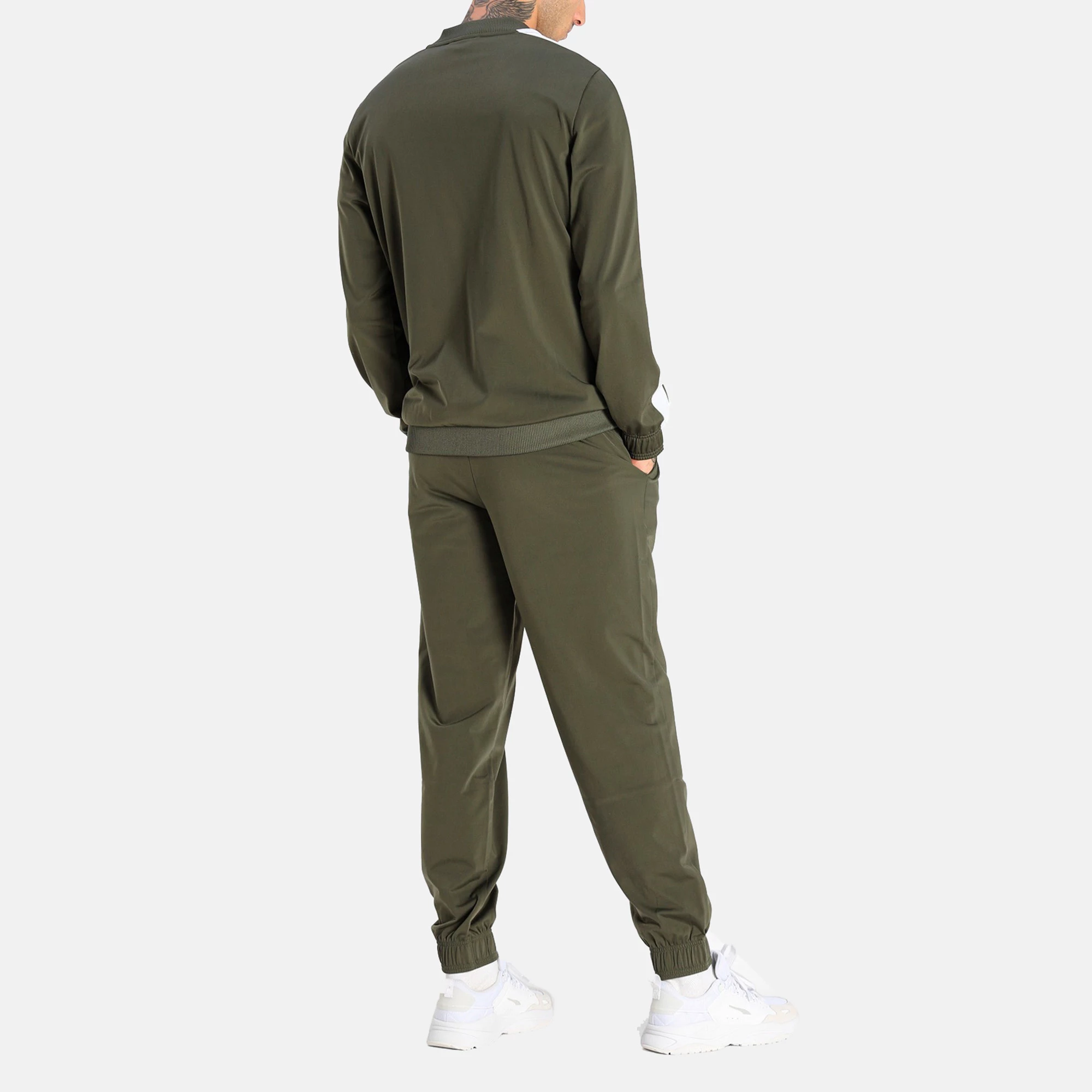 PUMA Herren Baseball Tricot Suit Trainingsanzug Jogginganzug 585843 Grün 2 PUMA Herren Baseball Tricot Suit Trainingsanzug Jogginganzug 585843 Grün – Bild 2