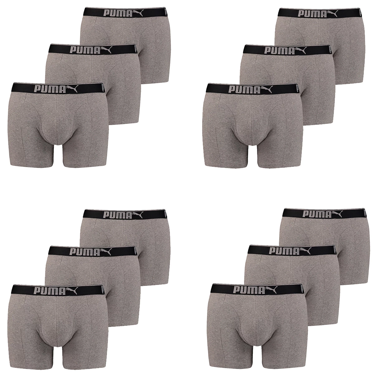 Puma Herren Boxershort Lifestyle Sueded Cotton 12 Er Pack 1 Puma Herren Boxershort Lifestyle Sueded Cotton 12 Er Pack