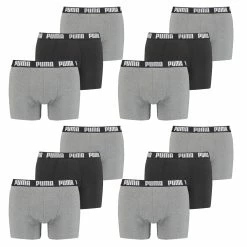 Puma Boxer Briefs Boxershorts Men Herren Everyday Unterhose Pant Unterwäsche 12 Er Pack
