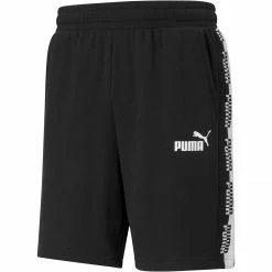 PUMA Amplified Shorts 9 TR Sporthose Trainingshose Übergröße 585786 01 Schwarz