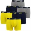 6 Er Pack Puma Boxer Boxershorts Herren Unterwäsche Sportliche Retro Pants