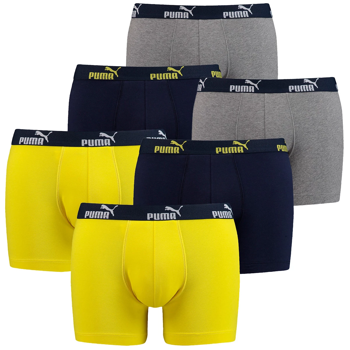 6 Er Pack Puma Boxer Boxershorts Herren Unterwäsche Sportliche Retro Pants 1 6 Er Pack Puma Boxer Boxershorts Herren Unterwäsche Sportliche Retro Pants