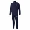 PUMA Herren Clean Sweat Suit FL Trainingsanzug Jogginganzug 585841 Blau