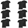 12 Er Pack Puma Basic V Neck T-Shirt Men Herren Unterhemd V-Ausschnitt