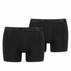 PUMA Boxershorts Herren 2er Pack Sport Mikrofaser + Elastisch / Funktionsunterhosen Männer (S - XL)