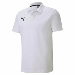 PUMA Herren TeamGOAL 23 Casuals Polo Hemd T-Shirt 656579 Weiß