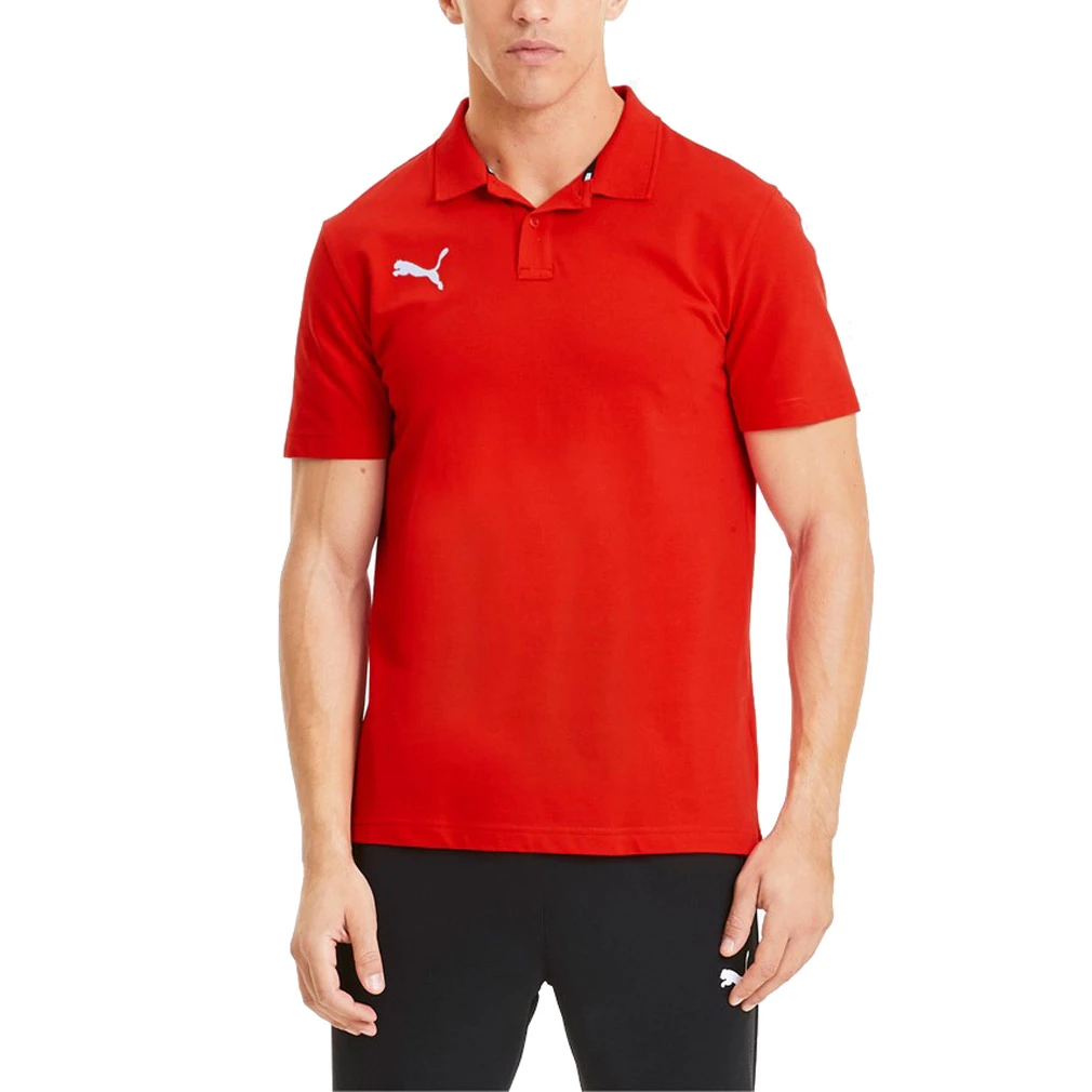 PUMA Herren TeamGOAL 23 Casuals Polo Hemd T-Shirt 656579 Rot 3 PUMA Herren TeamGOAL 23 Casuals Polo Hemd T-Shirt 656579 Rot – Bild 3