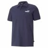 PUMA Herren ESS Pique Polo Shirt Blau 586674 06