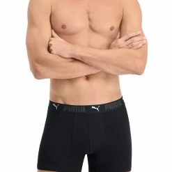 PUMA Boxershorts Herren 2er Pack Sport Aus Organischer Baumwolle / Unterwäsche Männer (S - XL) -puma shop abb31417472241b8b58ee06c0753e618