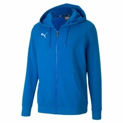 PUMA Herren TeamGOAL 23 Casuals Hooded Jacket Kapuzenjacke 656708 Blau