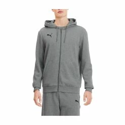PUMA Herren TeamGOAL 23 Casuals Hooded Jacket Kapuzenjacke 656708 Grau -puma shop b24c78a7375c7b27e771fef6a04d97e3