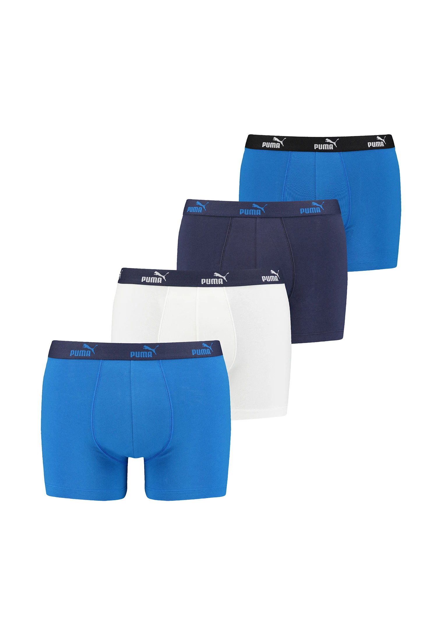4 Er Pack Puma Boxer Boxershorts Herren Unterwäsche Sportliche Retro Pants 1 4 Er Pack Puma Boxer Boxershorts Herren Unterwäsche Sportliche Retro Pants