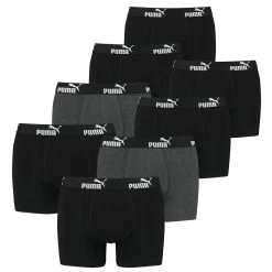 8 Er Pack Puma Boxer Boxershorts Herren Unterwäsche Sportliche Retro Pants