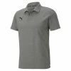 PUMA Herren TeamGOAL 23 Casuals Polo Hemd T-Shirt 656579 Grau