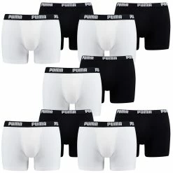 10 Er Pack Puma Boxer Boxershorts Men Herren Unterhose Pant Unterwäsche