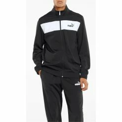 PUMA Herren Poly Suit CL Trainingsanzug Jogginganzug 845844 Schwarz -puma shop e01aef811417f1cbbfabc421a645693d