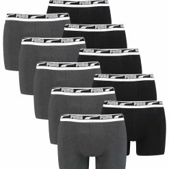 Puma Herren Boxer Boxershorts Men Unterhose Multi Logo Pant Unterwäsche 10er Pack