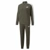 PUMA Herren Baseball Tricot Suit Trainingsanzug Jogginganzug 585843 Grün