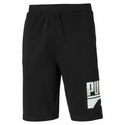 PUMA Herren Rebel Shorts 9" Hose Pants Sporthose Shorts Schwarz 580550