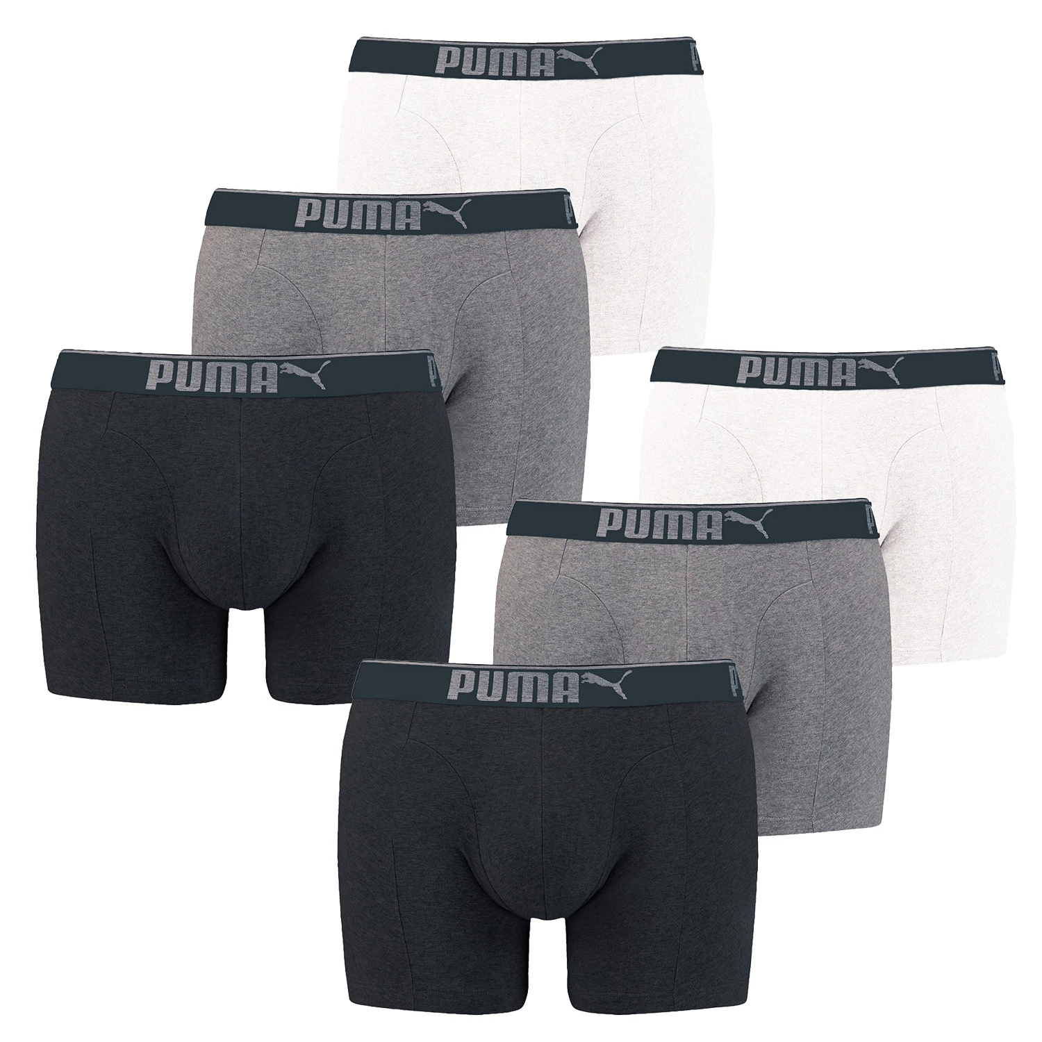 Puma Herren Boxershort Lifestyle Sueded Cotton 6 Er Pack 1 Puma Herren Boxershort Lifestyle Sueded Cotton 6 Er Pack