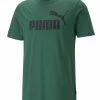 PUMA Herren ESS Essential Logo Tee T-Shirt 586667 46 Übergröße Grün Bis 4XL